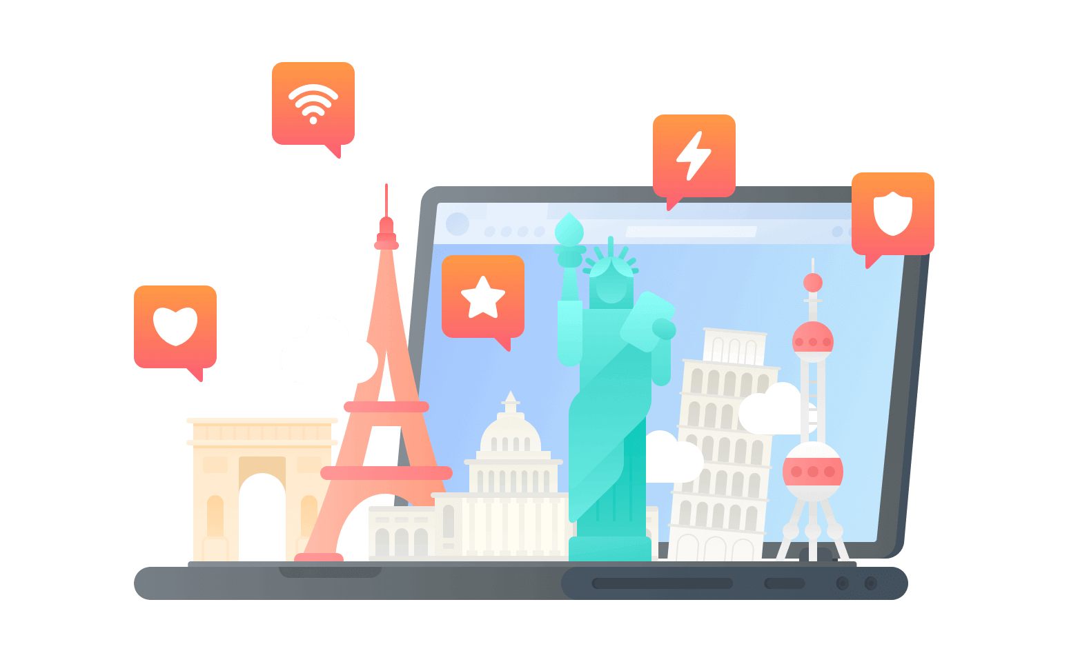 在布韦岛连接到中国的加速器 - 华人VPN